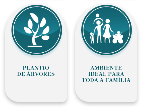 Plantio de árvores - Ambiente ideal para toda a família
