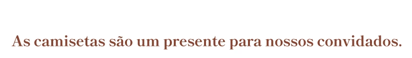 Retirada de camisetas